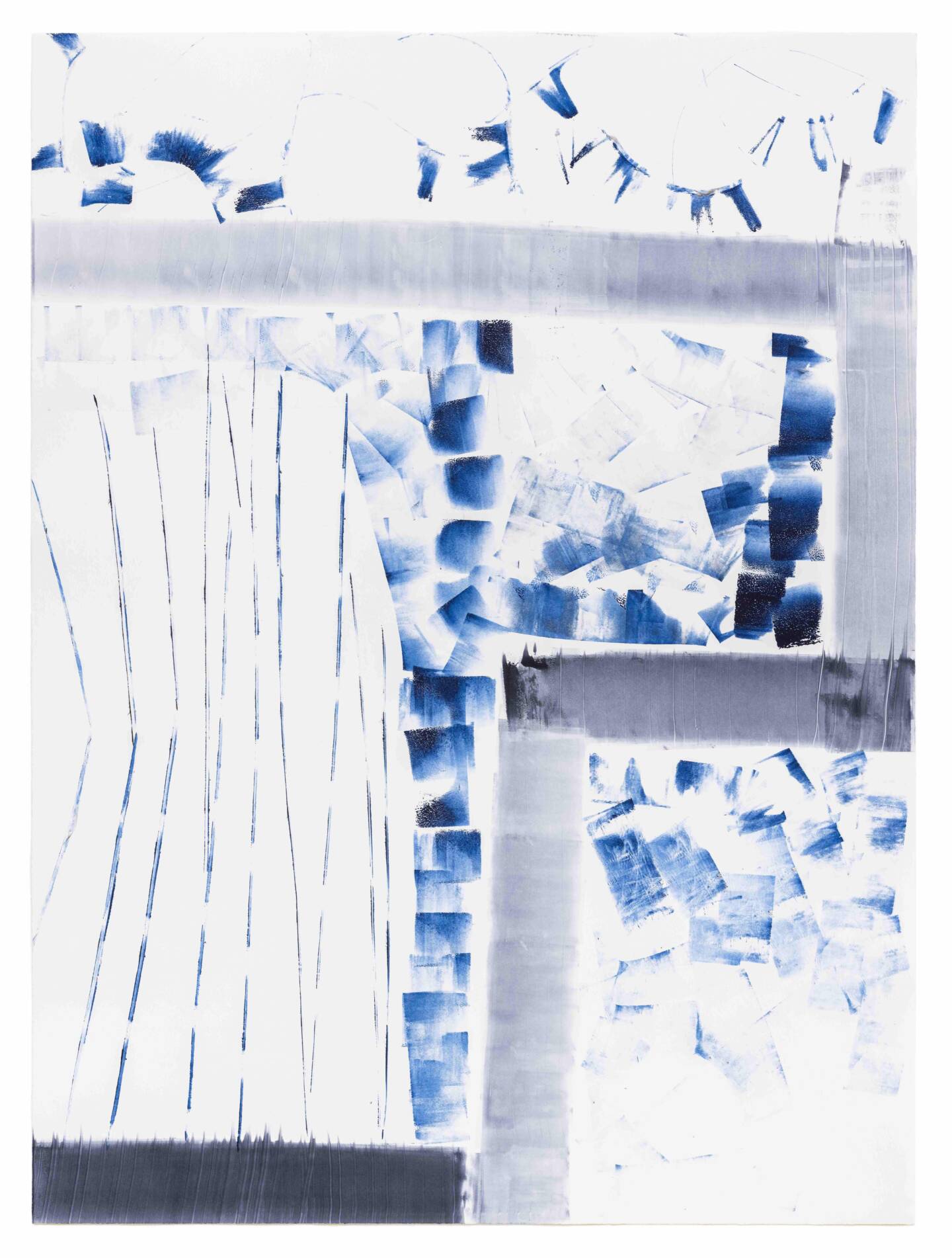 Ian Woo, 'Porcelain', 2021, Monotype on paper, 110 x 81.5 cm, Image courtesy of STPI Workshop and Gallery